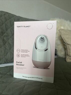 Vanity Planet Pink Facial Steamer - Hydrating Home Spa